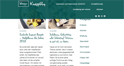 Desktop Screenshot of kneippblog.com